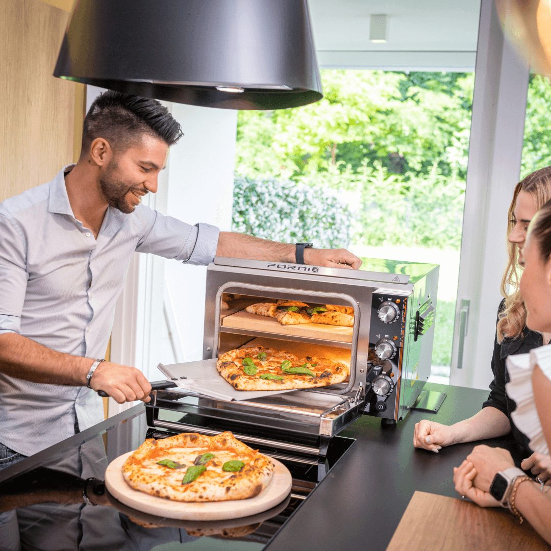 P234H 509 | Forno elettrico RIGENERATO a camera doppia | Acciaio INOX | 509°C