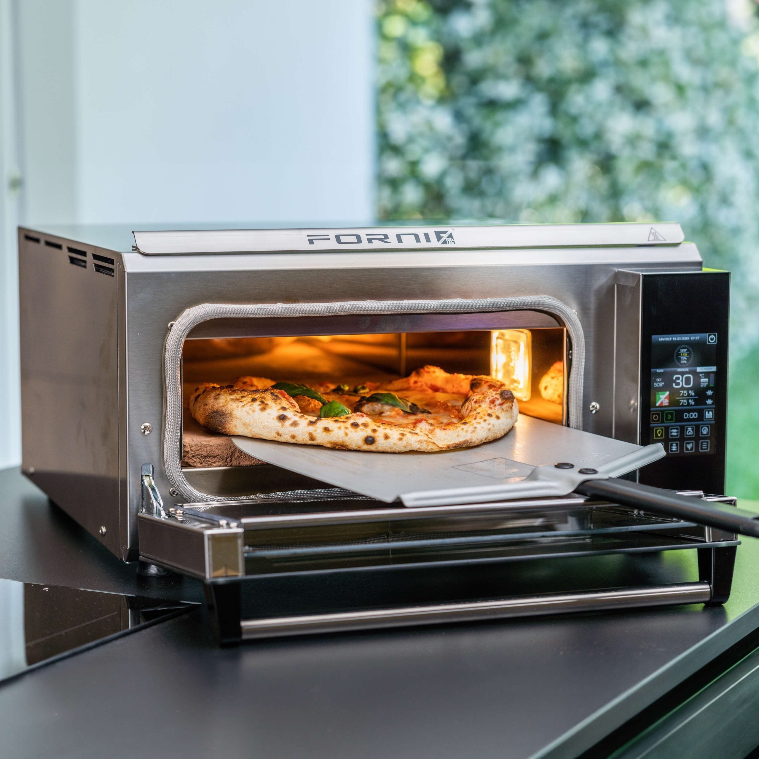 P134H 509E Extra Power | Forno elettrico RIGENERATO con display touch | Camera 9cm | Acciaio INOX | 509°C