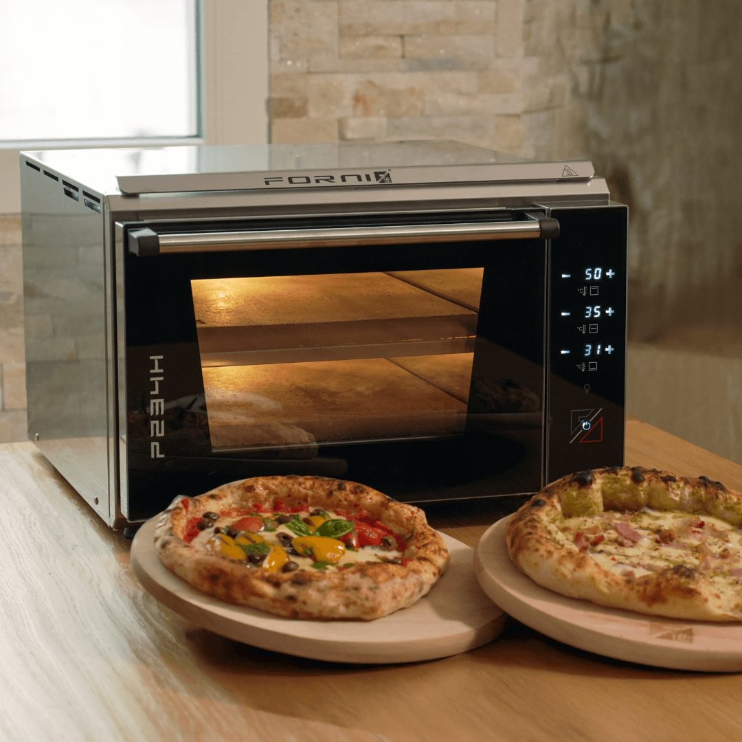 P234H 509 PRO | Forno elettrico RIGENERATO a camera doppia | Acciaio INOX | 509°C