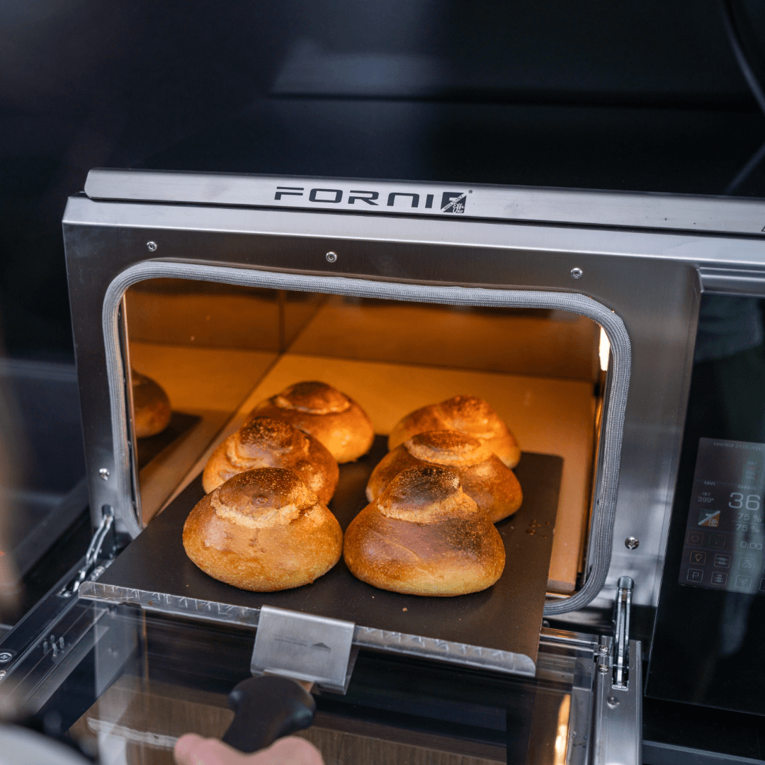 P134A 399E | Forno elettrico RIGENERATO con display touch | Camera 20cm | Acciaio INOX | 399°C