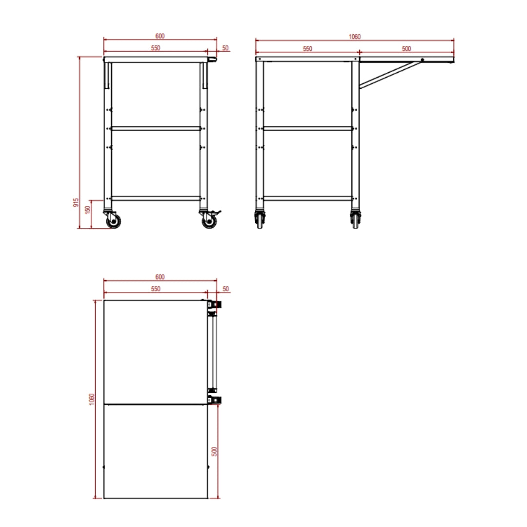 Carrello Effeuno