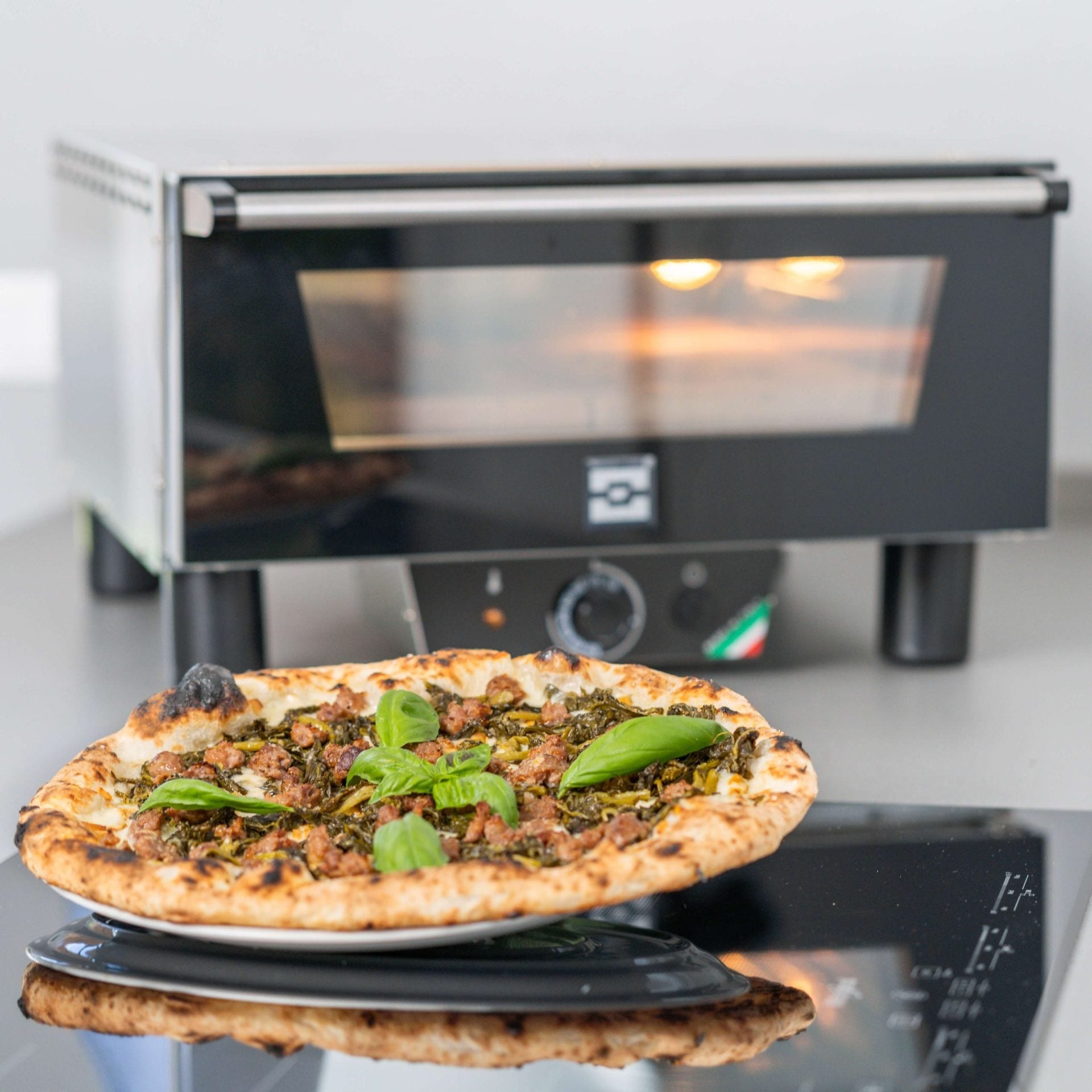 N4 | Forno elettrico RIGENERATO con resistenza singola | Superficie cottura 42x42 | Acciaio INOX | 509°C