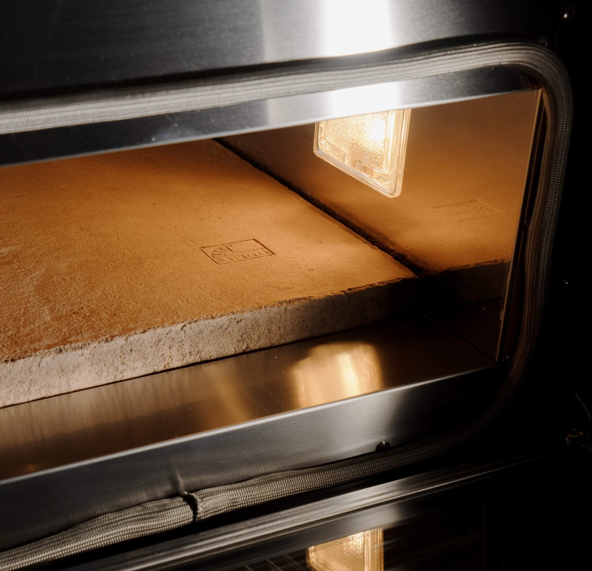 P134GE | Forno elettrico RIGENERATO con display touch | Camera 13,5cm | Acciaio INOX | 550°C