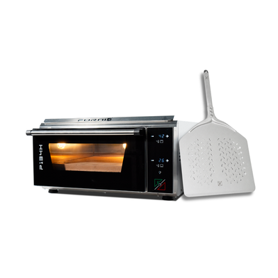 P134H 509 PRO + Pala Premium Effeuno | Forno elettrico per pizza, fino a 509°C