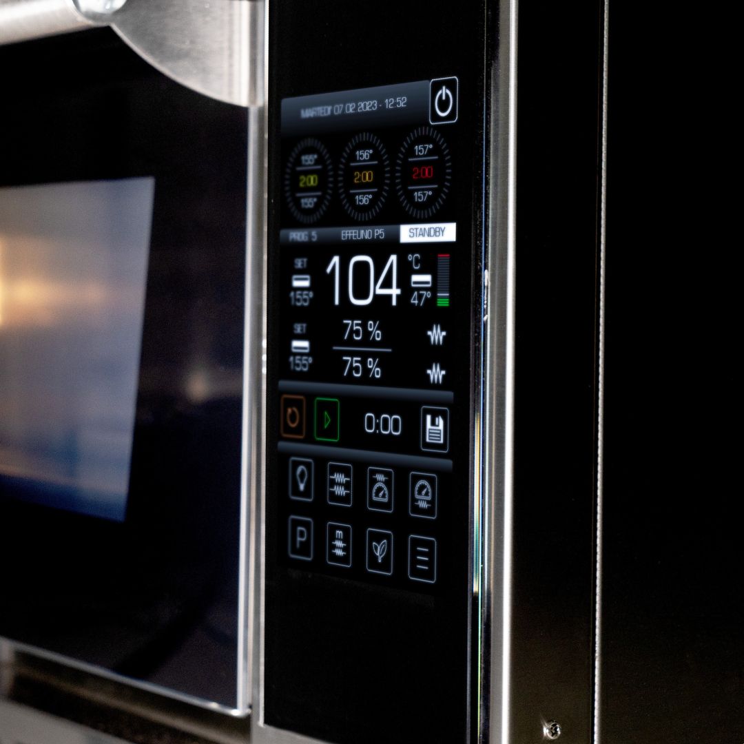 P134GE | Forno elettrico per pizza e pane, fino a 550°C