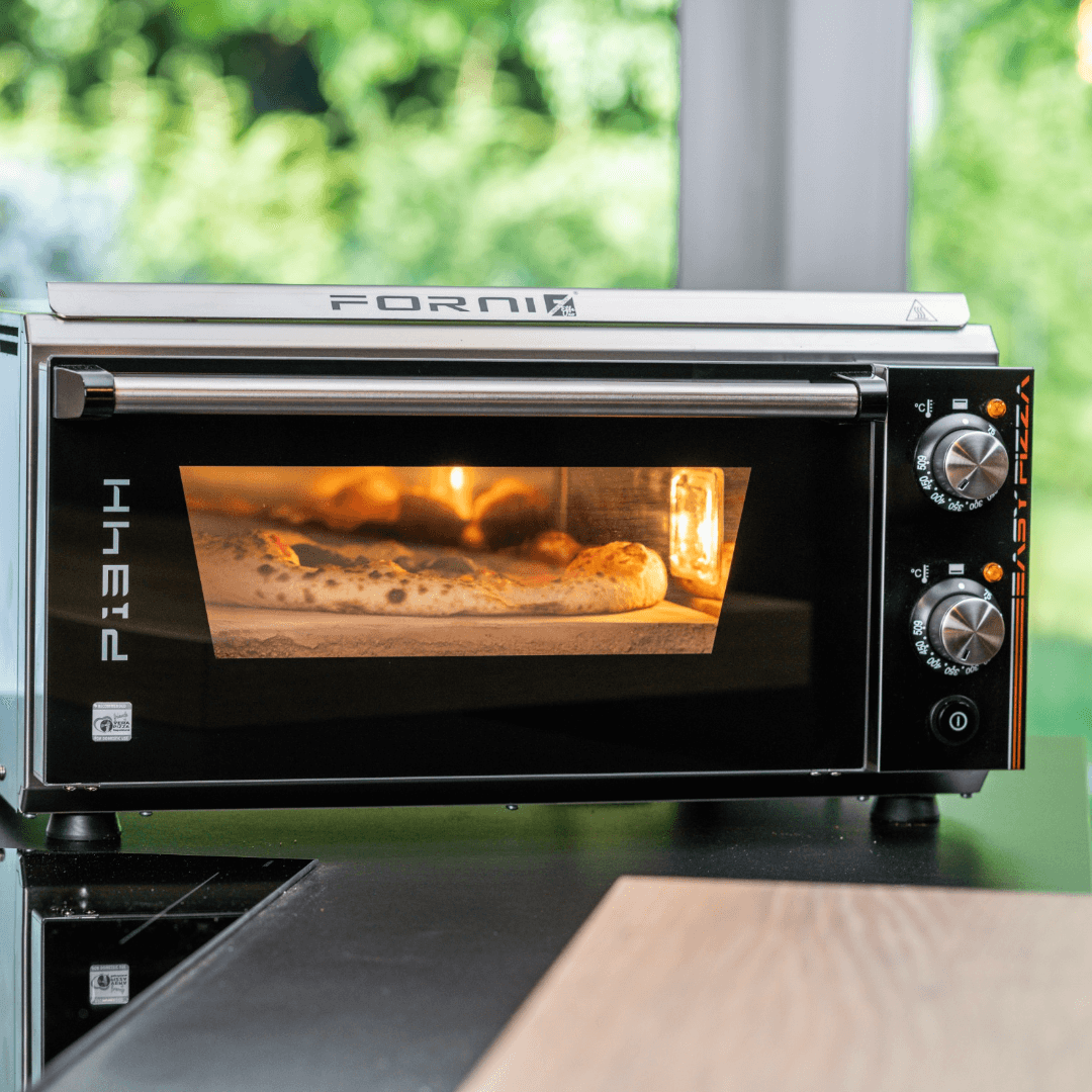 FORNO PIZZA ELETTRICO doppia resistenza doppio termostato pietra